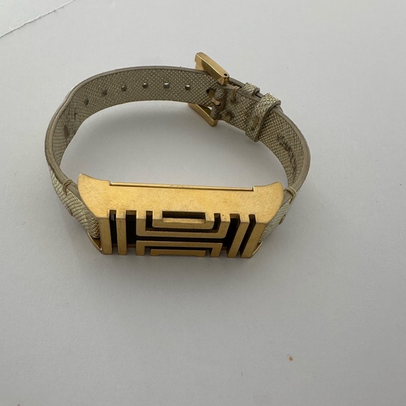 Tory Burch Gold Geometric Bracelet - Picture 3 of 9